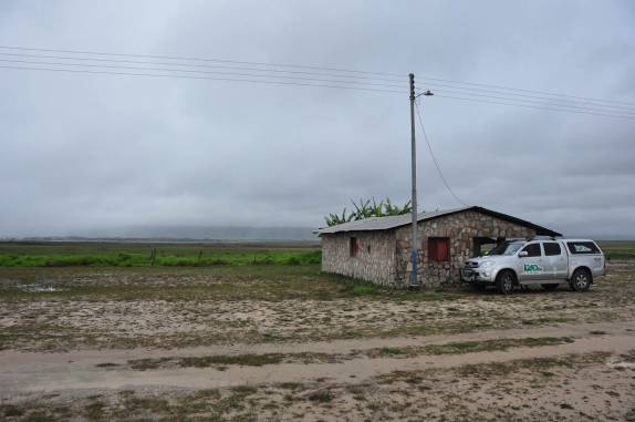 Nossa casinha na aldeia perto do Salto Aponwao, na Grand Sabana, na Venezuela